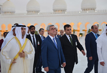 Официальный визит Президента Сержа Саргсяна в Объединённые Арабские Эмираты