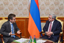  President received the EU Commissioner for Research, Science, and Innovation Carlos Moedas 