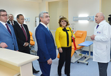  ՀՀ առաջին տիկին Ռիտա Սարգսյանը ներկա է գտնվել արյունաբանական արդիականացված կենտրոնի բացման արարողությանը