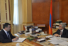 Հանրապետության Նախագահի հետ ՀՀ մշակույթի նախարարը քննարկել է նախարարության նոր նախաձեռնությունները