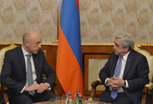 Նախագահն ընդունել է Լիտվայի հատուկ քննչական ծառայության տնօրենին