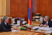  Министр иностранных дел РА доложил Президенту РА о предстоящей работе Армении в международных организациях