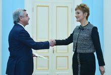  Президент принял верительные грамоты посла Болгарии в Армении