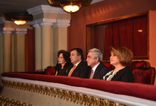  President attended composer Arthur Grigorian&rsquo;s special event