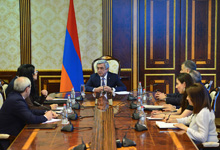  President held a meeting on the prospects of development of the RA state service system