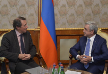 Президент принял вице-президент ВБ по региону Европы и Центральной Азии Сирила Мюллера