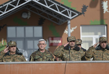  Президент Серж Саргсян отправился с рабочим визитом на границу Республики, затем - в Арцах