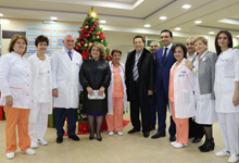 Rita Sargsyan was present at the charity concert of Iosif Kobzon