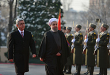 High level Armenian-Iranian negotiations took place at the Presidential Palace