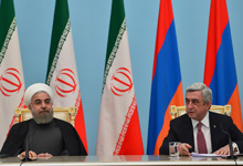 Հայաստանի և Իրանի նախագահներն ամփոփել են բանակցությունների արդյունքները

