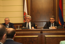 ՀՀ Նախագահ, ՀՀԿ նախագահ Սերժ Սարգսյանի խոսքը ՀՀԿ խորհրդի նիստում