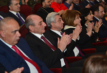 President Serzh Sargsyan was present at the premier demonstration of the &ldquo;Life and Fight 2: Twenty-five years later&rdquo; film
