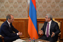 Նախագահը ընդունել է &laquo;Ֆիլիպ Մորիս Ինթերնեյշնլ Մենեջմենթ Էս Էյ&raquo; ընկերության պատվիրակությանը