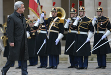 Official visit of President Serzh Sargsyan to  French Republic