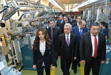 Նախագահ Սերժ Սարգսյանը այցելել է &laquo;Ալեքս տեքստիլ&raquo; ընկերություն
