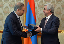 Նախագահը ընդունել է Լիբանանի պետնախարար Միշել Պիեռ Ֆարաոնին

