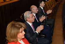 President Serzh Sargsyan attended a festive event dedicated to Labor Day
