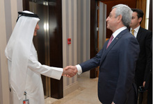 President Serzh Sargsyan met with the Chief Executive Officer of Qatar Airways
