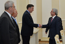 President received delegation of the Foreign Affairs Committee of the European Parliament