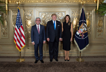 Президент Серж Саргсян принял участие в приёме от имени Президента США