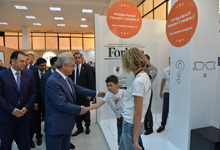 Նախագահը ներկա է գտնվել &laquo;ԴիջիԹեք էքսպո-2017&raquo; տեխնոլոգիական ցուցահանդեսի բացմանը