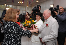 First Lady of Armenia visits Yerevan Nursing Home N1