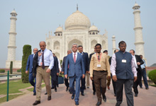 Նախագահ Սերժ Սարգսյանն այցելել է Թաջ Մահալ