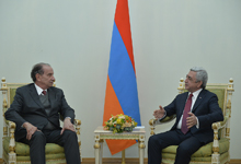President receives Foreign Minister of Brazil