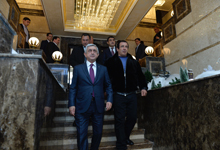 Նախագահը ներկա է գտնվել &laquo;Մուլտի Ռեսթ&raquo; հյուրանոցային համալիրի նոր ժամանցային կենտրոնի բացման արարողությանը