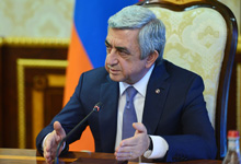 President Serzh Sargsyan's interview to “Euronews” TV channel 