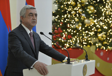 Речь Президента Сержа Саргсяна на приёме для представителей предпринимательского сообщества Армении