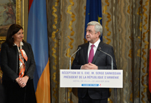 Address by President Serzh Sargsyan during reception held at Paris Mayor’s Office