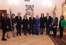 Armenia’s First Lady attends concert dedicated to Alexey Hekimyan’s jubilee