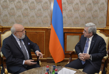 President receives world-famous composer Krzysztof Penderecki

