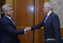 President receives newly appointed UN Resident Coordinator in Armenia

