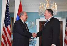 Working visit of the president Armen Sarkissian to Washington
