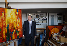 President Sarkissian visited Robert Elibakian&rsquo;s studio