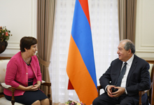 President received the representative of the UN Children&rsquo;s Fund in Armenia