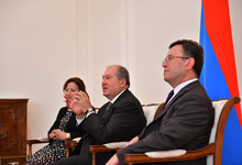 Նախագահն ընդունել է լիբանանյան  պատվիրակությանը