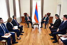 President Sarkissian receives French Senate&rsquo;s France-Armenia Friendship Group delegation