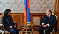 Նախագահ Արմեն Սարգսյանն ընդունել է &laquo;Վեոլիա&raquo; ընկերության Կենտրոնական և Արևելյան Եվրոպայի երկրների գծով գործադիր փոխնախագահին