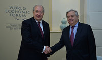 President Sarkissian met with the Secretary General of the United Nations Ant&oacute;nio Guterres