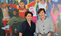 Mrs Nouneh Sarkissian was hosted at the Yerevan office of UNICEF