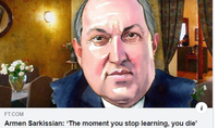‘The moment you stop learning, you die’: President Armen Sarkissian’s interview to Financial Times