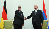 &ldquo;Your contribution to the recognition of the Armenian Genocide is great&rdquo;: President Armen Sarkissian hosted the former President of Germany