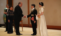President Sarkissian participated at the reception held on the occasion of Japan&rsquo;s new Emperor Naruhito&rsquo;s accession to the throne