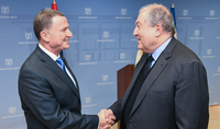 Working visit of the President Armen Sarkissian to the State of Israel 