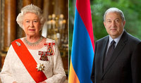 Президент Саркисян направил поздравительное послание Королеве Елизавете II по случаю национального праздника – Дня рождения Королевы