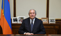 President Armen Sarkissian congratulated medical workers on the occasion of their professional holiday: Today is your professional holiday but also our gratitude day