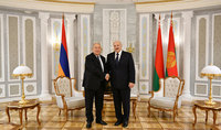 Նախագահ Արմեն Սարգսյանը շնորհավորել է Ալեքսանդր Լուկաշենկոյին` Բելառուսի նախագահի պաշտոնում վերընտրվելու առթիվ